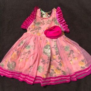 Pink Party Dress for 6-12M old girl